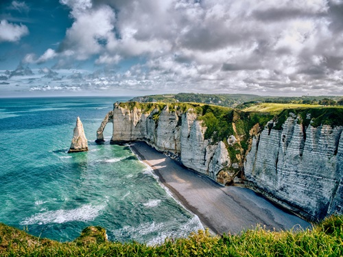 Étretat: Kliffen, Kunst en Kustpracht